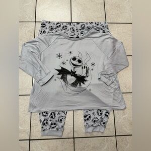 Disney Nightmare Before Christmas Women’s Plus Size 3X Sleepwear 2-Piece Set